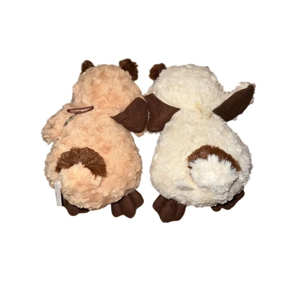 Plush Owl Duo w Bowties Multicolor Small Toy 3+ Years Valentine's Day couple 10
